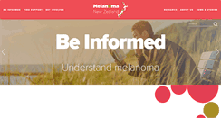 Desktop Screenshot of melanoma.org.nz