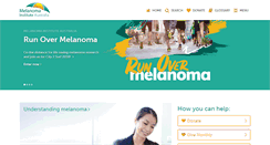 Desktop Screenshot of melanoma.org.au